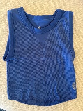 FP Movement by Free People Girls Royal Blue Sleeveless Tank Top